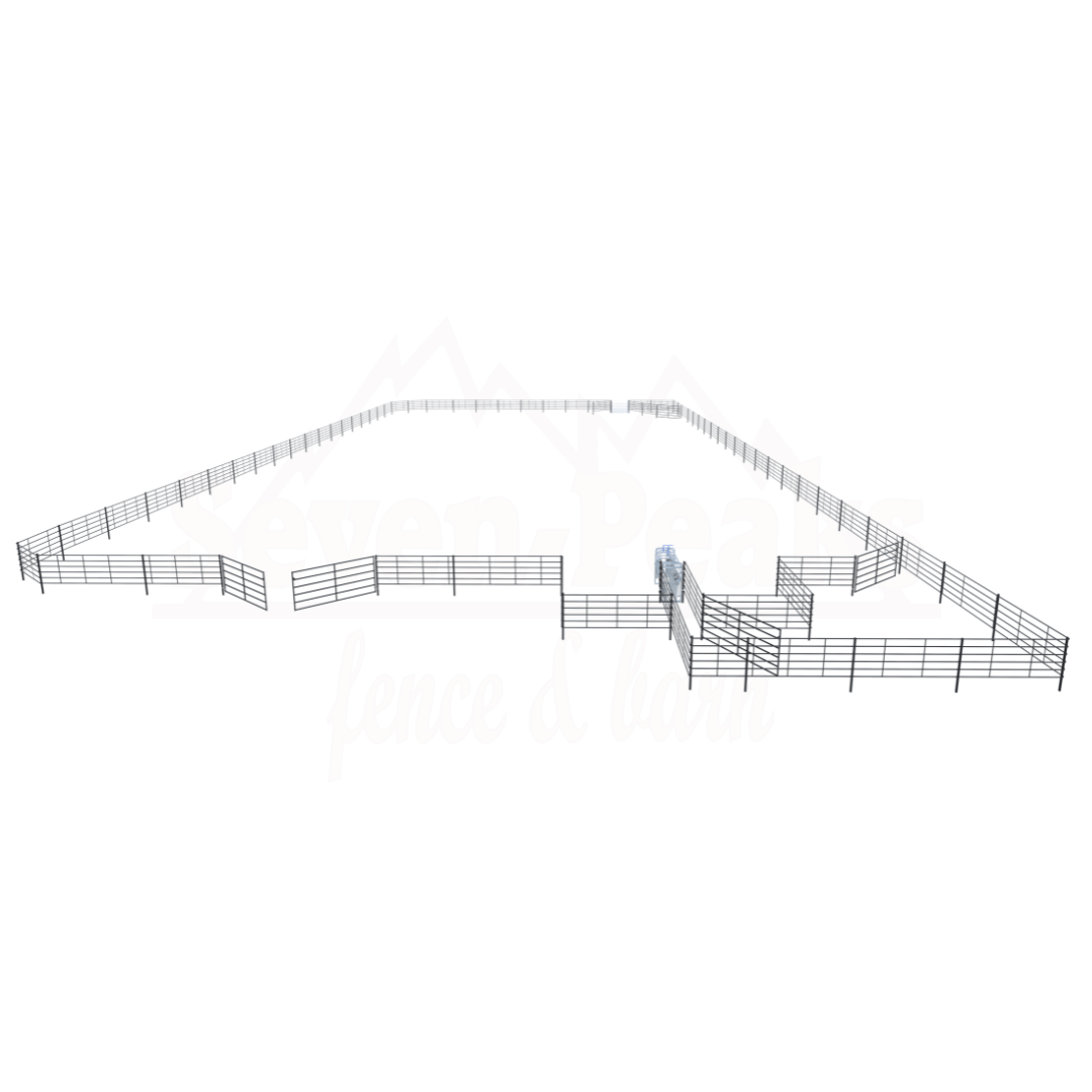 cattle working pens layout design