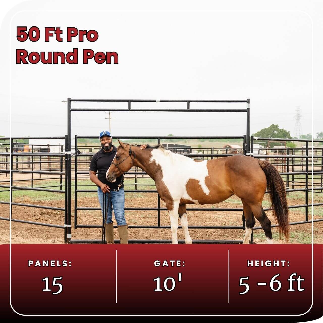 50 ft round pen