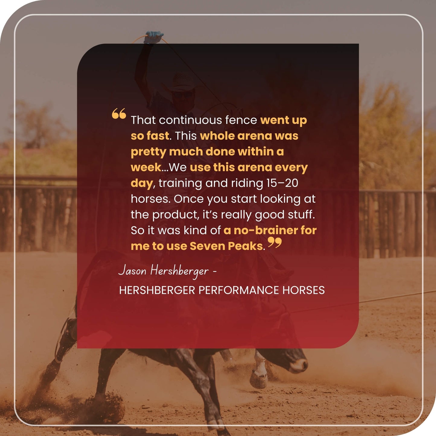 5 rail continous fence user review