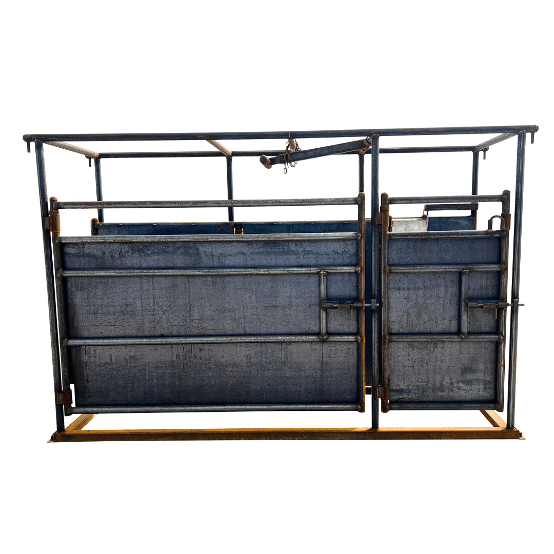 metal livestock chute equipment
