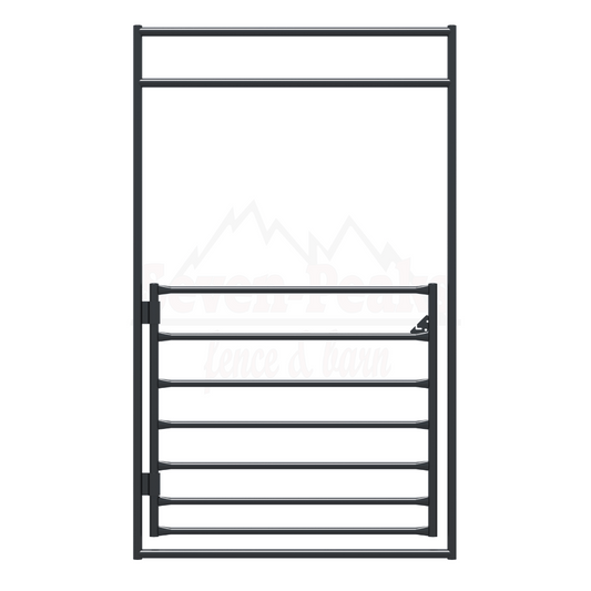 metal corral gate for horses and livestock