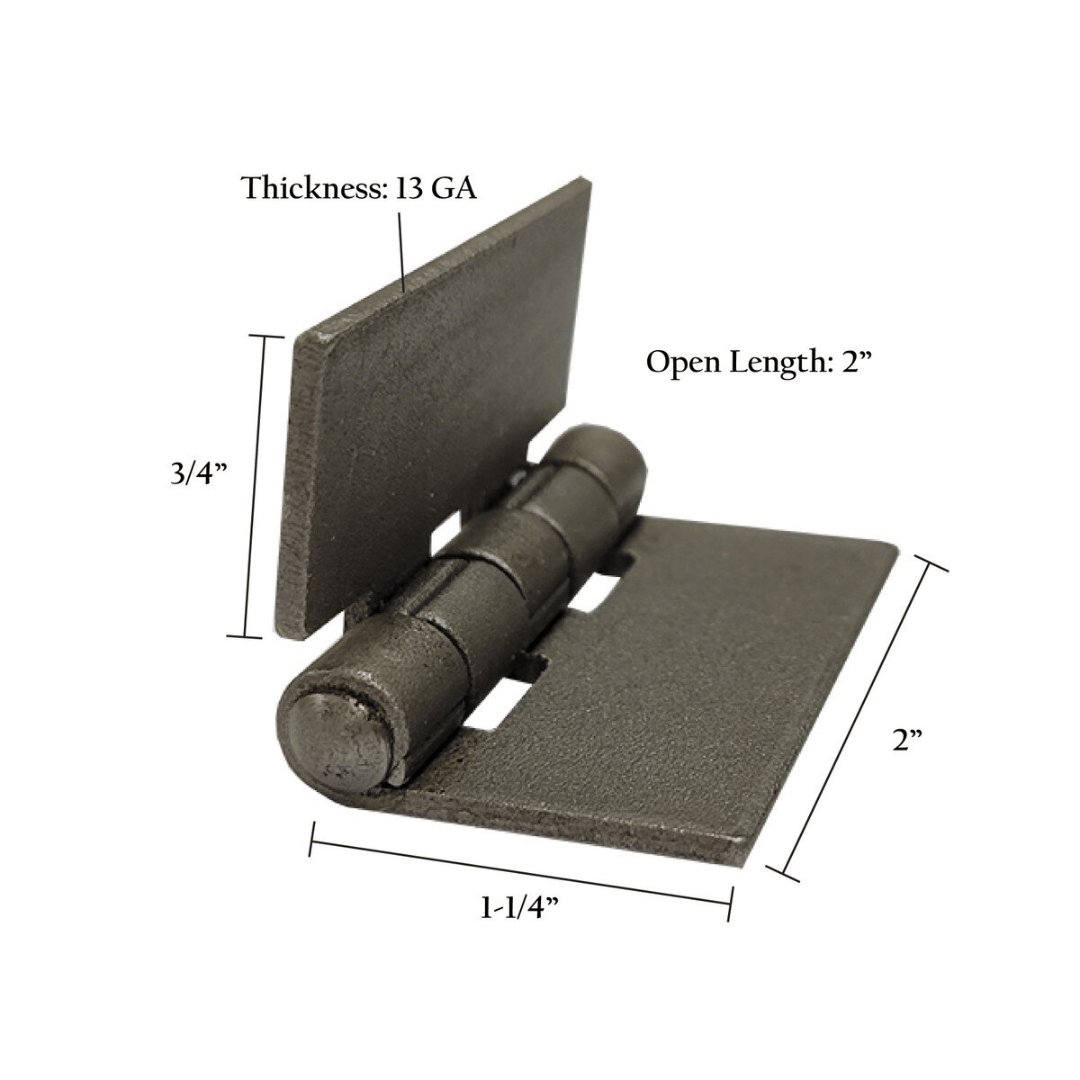 Flat hinge 2x2