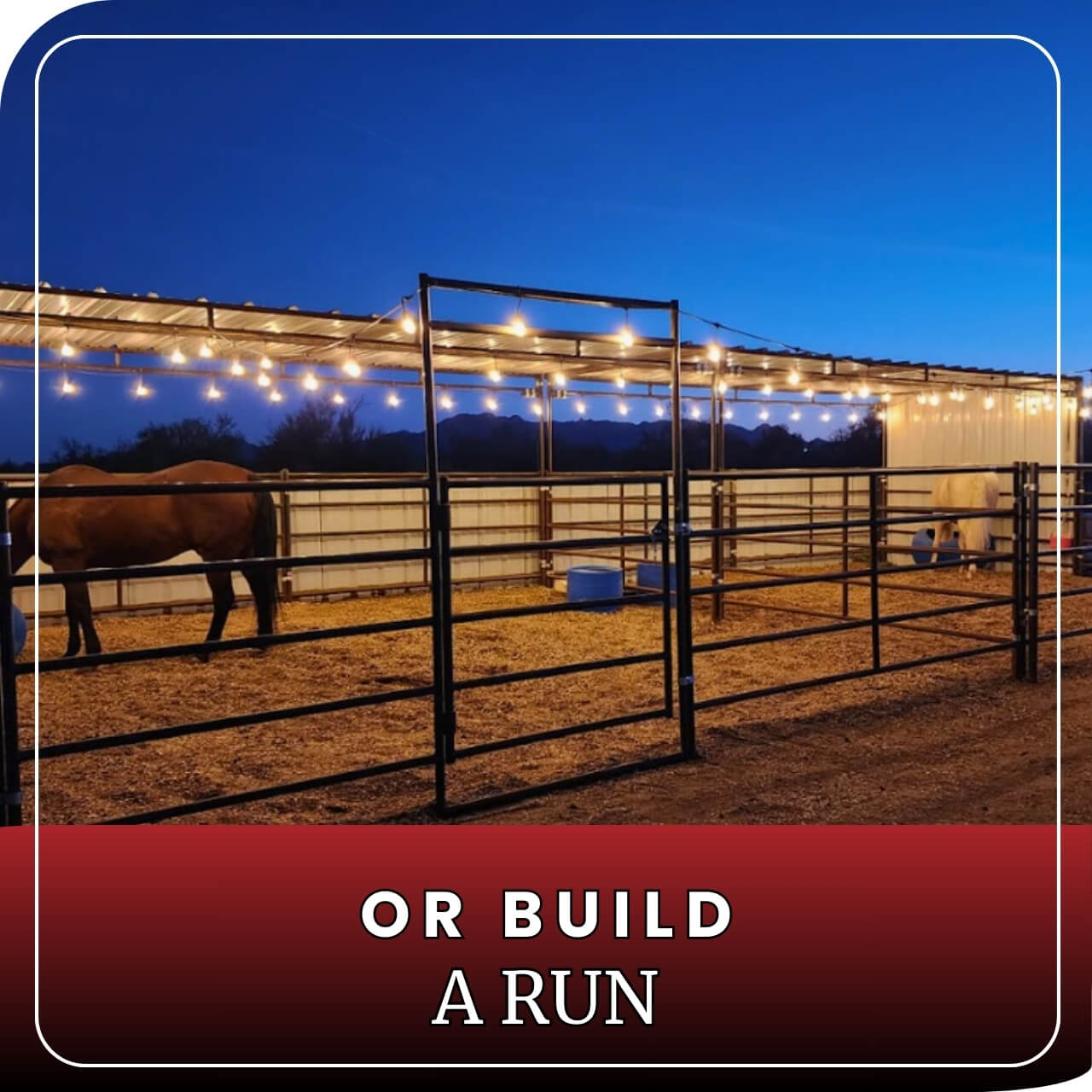 Horse stall kit