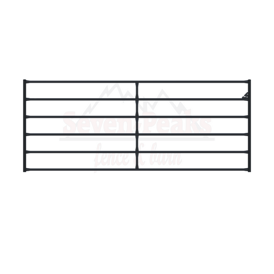 metal fence gate panel seven peaks fence barn