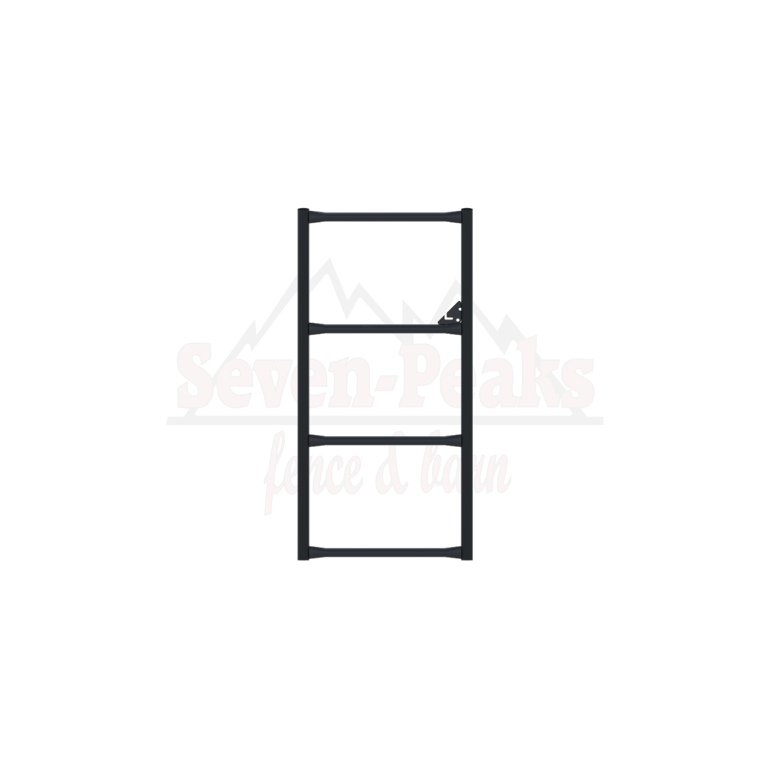 Swing gate standard rail