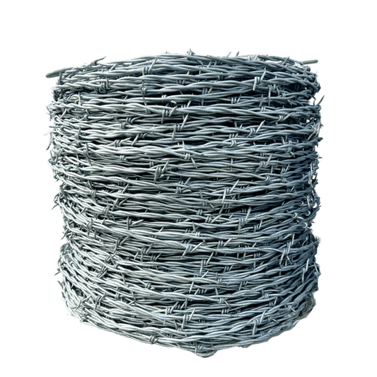 coil of barbed wire