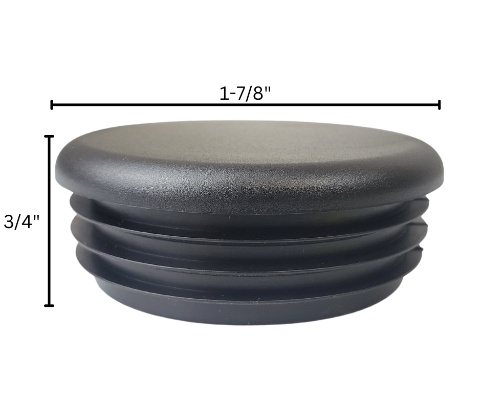 rubber plug dimensions 1-7/8 inch 3/4 inch