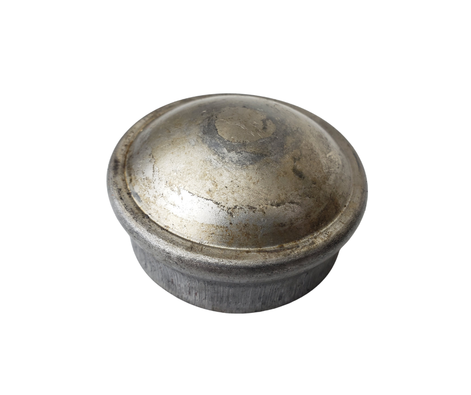 steel dome cap isolated