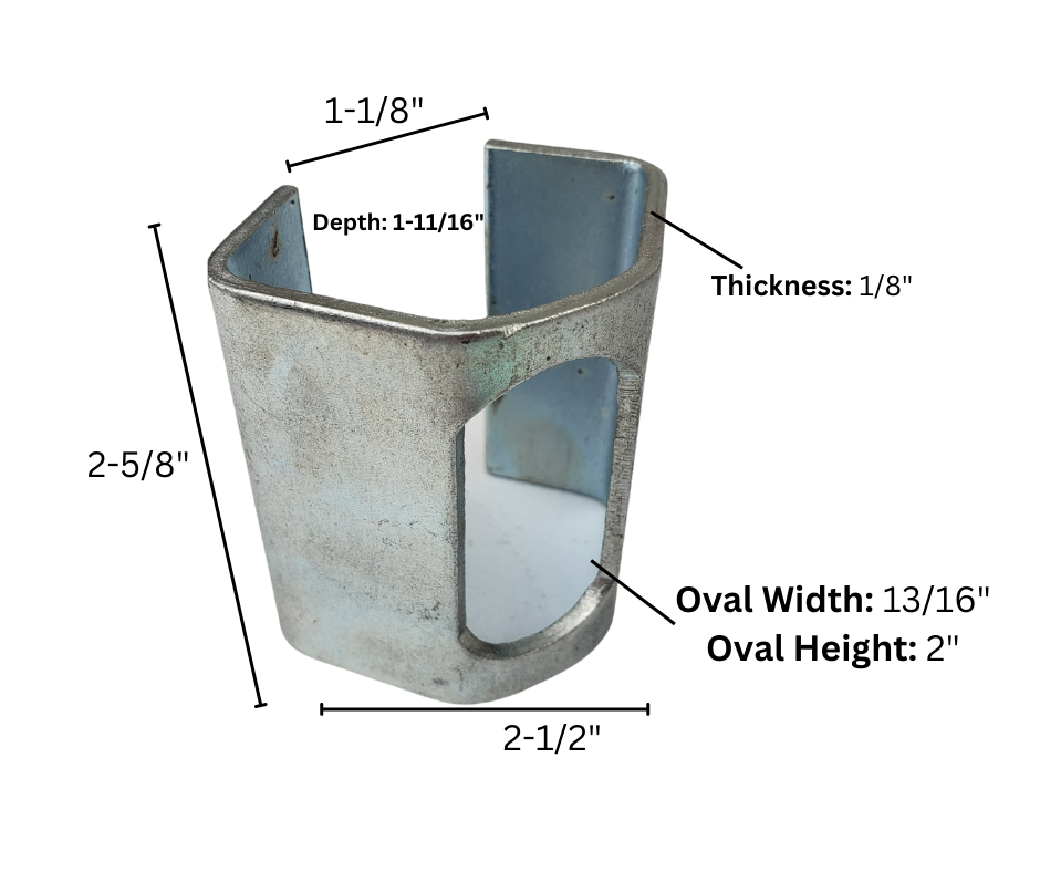 metal bracket dimensions measurements