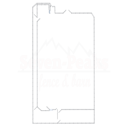 Roping Arena 140x240 - Continuous Fence