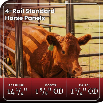Horse Panel 10' - 4 Rail Standard