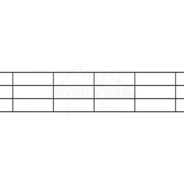 "Seven Peaks Fence and Barn logo with mountain design"