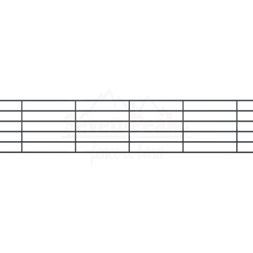 Seven Peaks Fence and Barn logo with mountain design