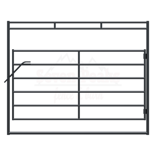 Bow Gate 10' - 6 Rail Heavy Duty