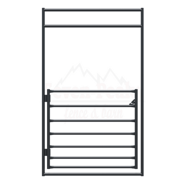 metal corral gate for horses and livestock