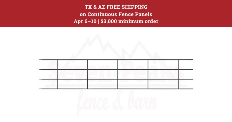 Continuous Fence - 4 Rail