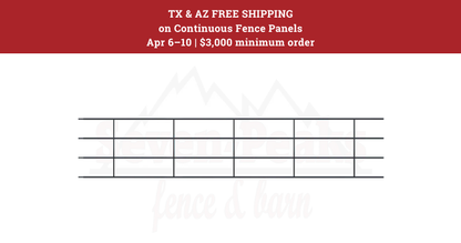 Continuous Fence - 4 Rail