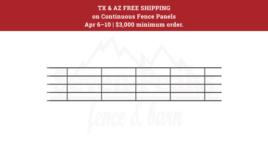 Continuous Fence - 5 Rail