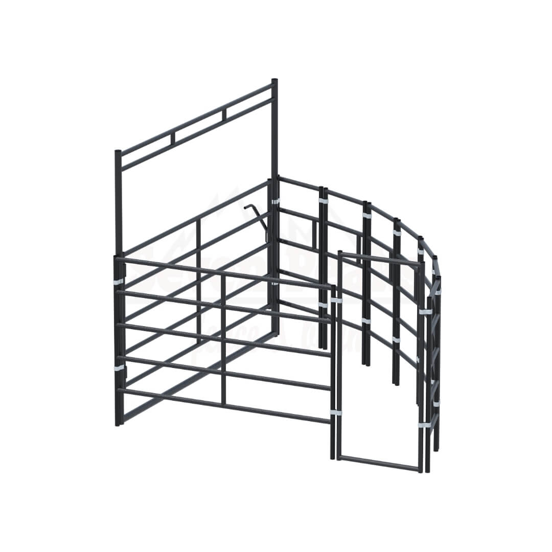 Cattle Working System - 90 Degree Sweep
