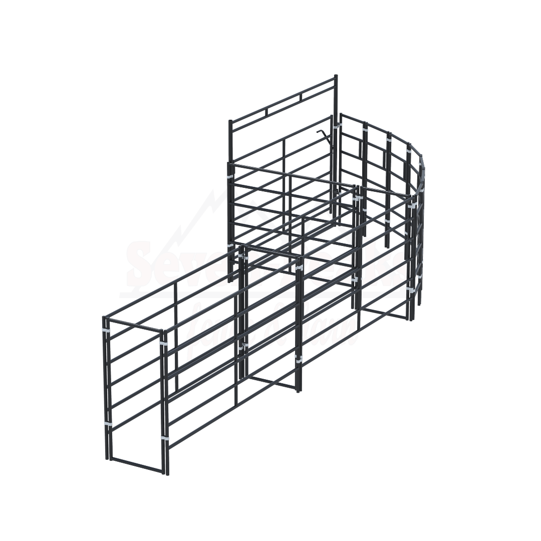 Cattle Working System - 90 Degree Sweep