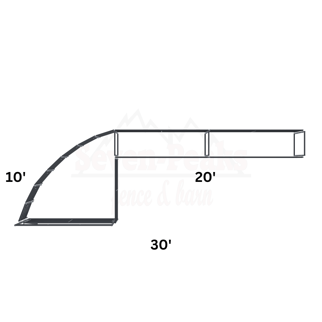 Cattle Working System - 90 Degree Sweep