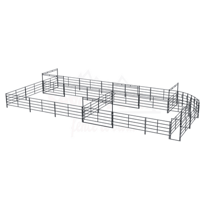 livestock corral system diagram