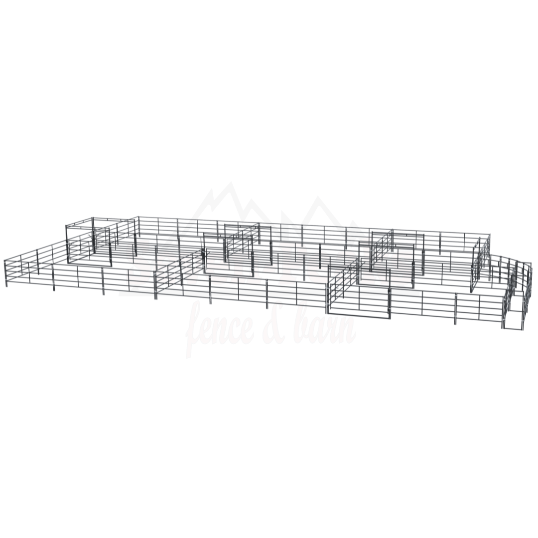 Cattle Working System - (A) 70-80 Head