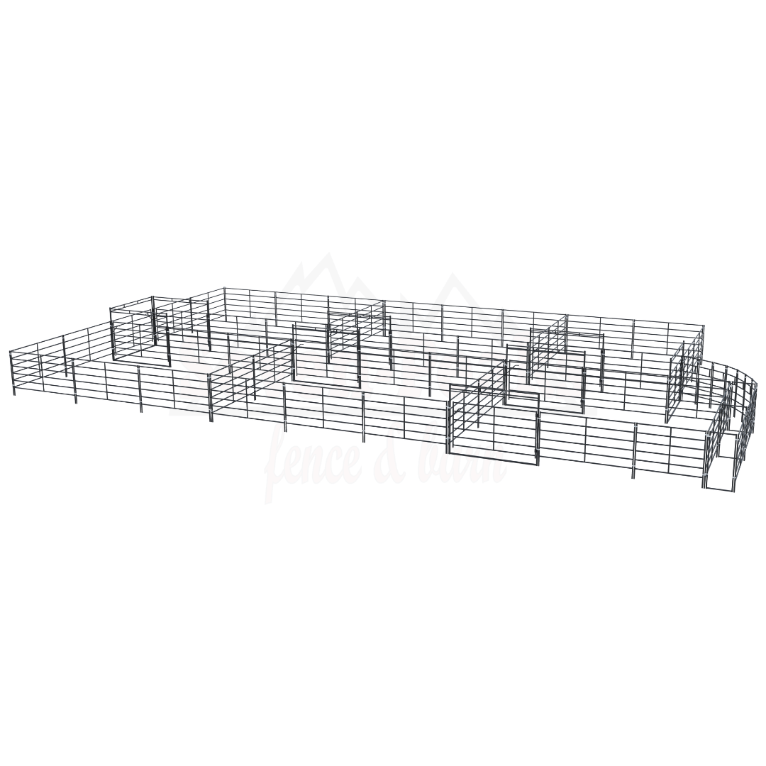 Cattle Working System - (A) 70-80 Head