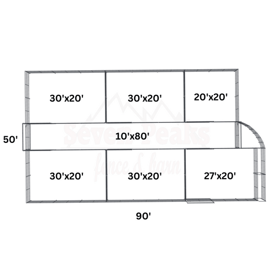 Cattle Working System - (A) 70-80 Head