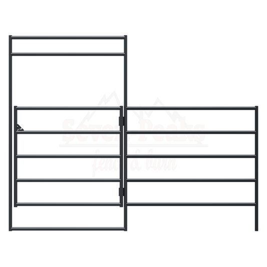 Combo Gate 10' - 5 Rail Heavy Duty