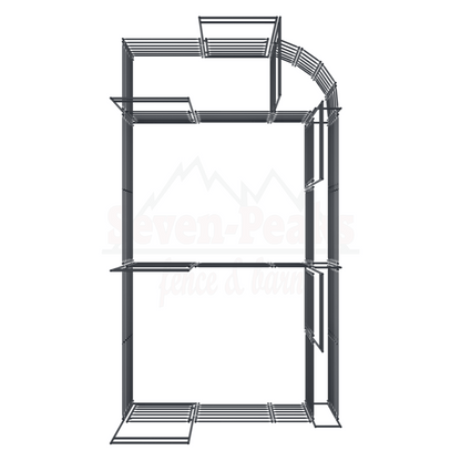 architectural frame design illustration
