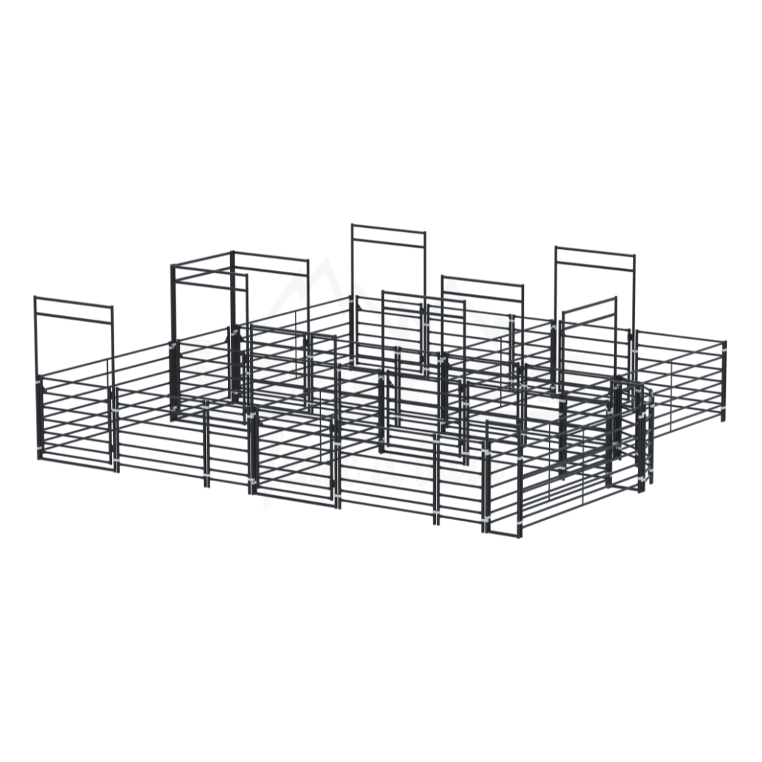 Goat Roping Entry System Goat Working System - (B) 44-55 Head – Seven Peaks Fence and Barn