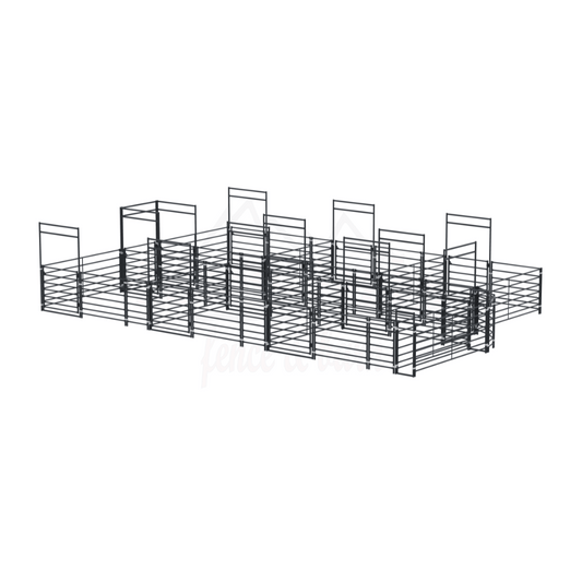 metal livestock fencing panels