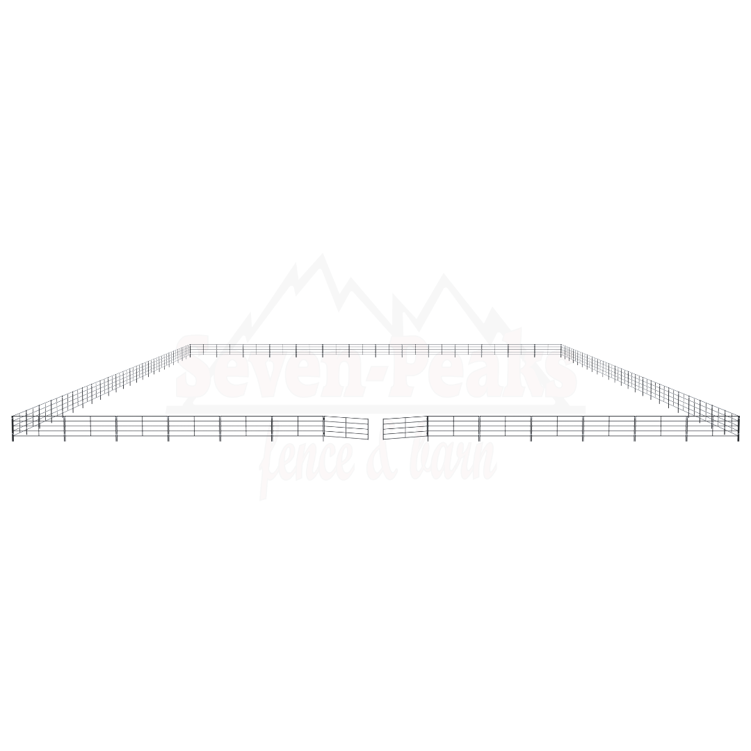 Riding Arena 140x240 - Horse Panels