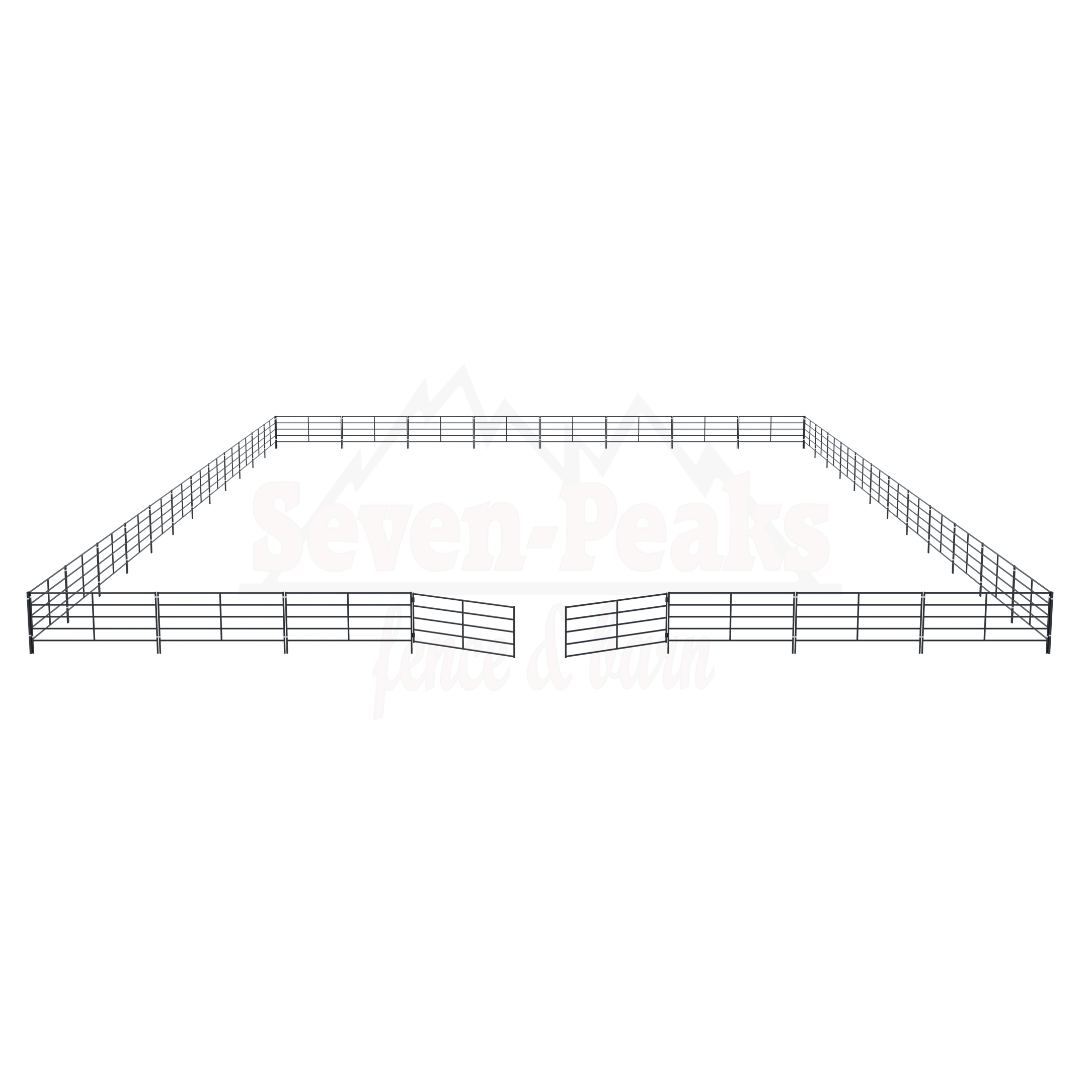 Riding Arena 80x120 - Horse Panel