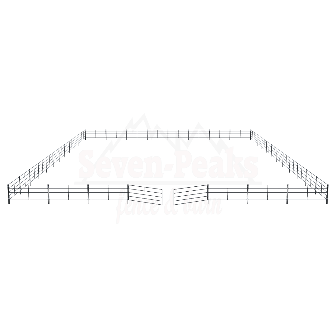 Riding Arena 80x120 - Horse Panel