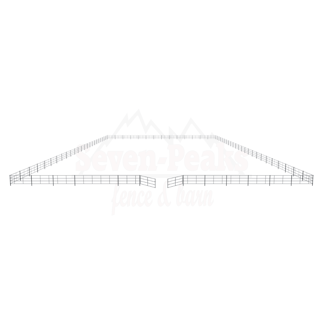 steel livestock fence enclosure
