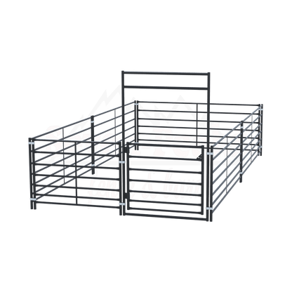 modular animal pen fencing system