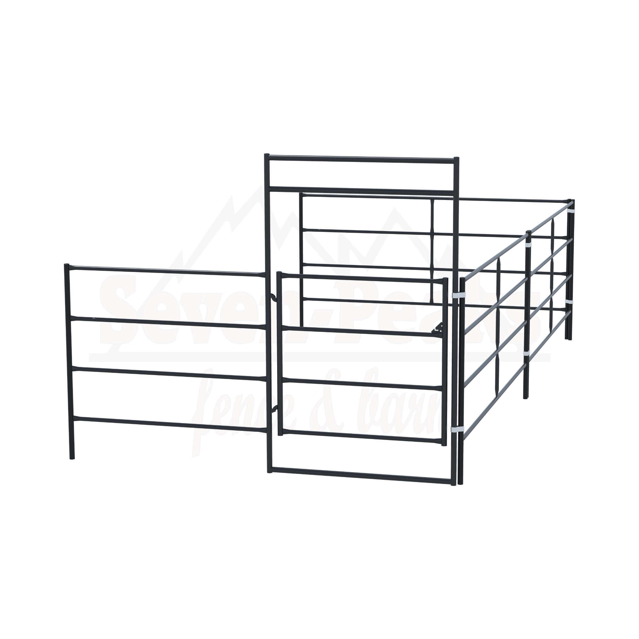 Stalling Kit 10x20 Stall Kit Add-On for Multiple Stalls – Seven Peaks Fence and Barn