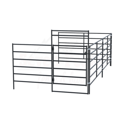 "metal fence panels with logo"
