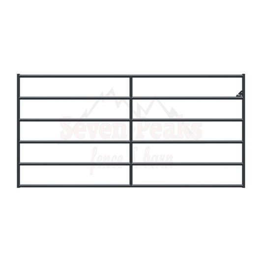 metal farm fence gate six bars