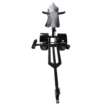 rodeo practice equipment with mechanical steer head