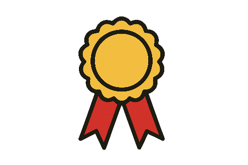 Award ribbon icon