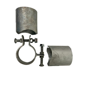 clamp with bolts and metal parts