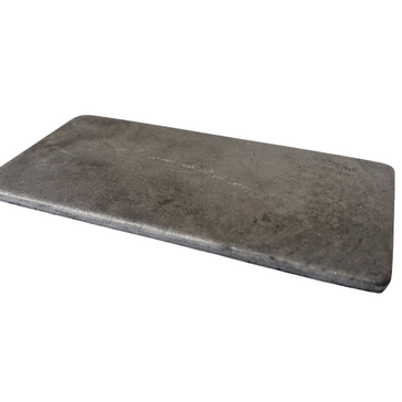 rectangular metal slab