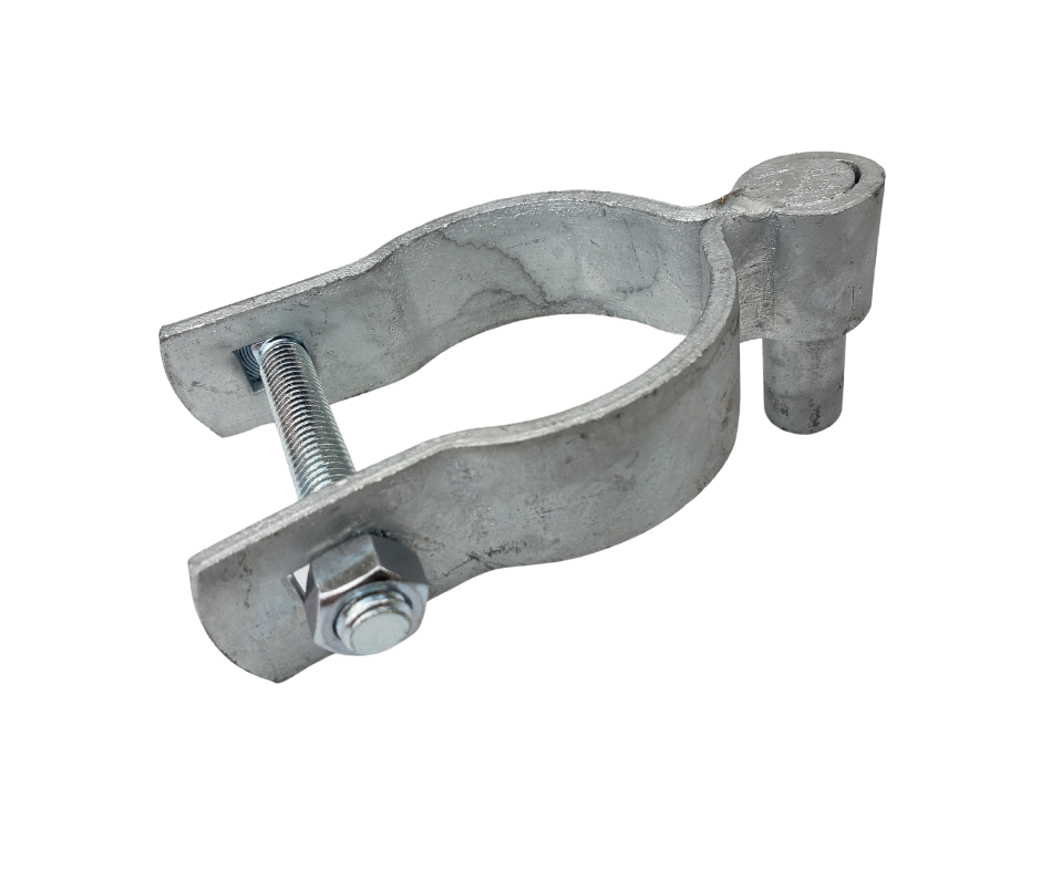 metal pipe clamp with bolt